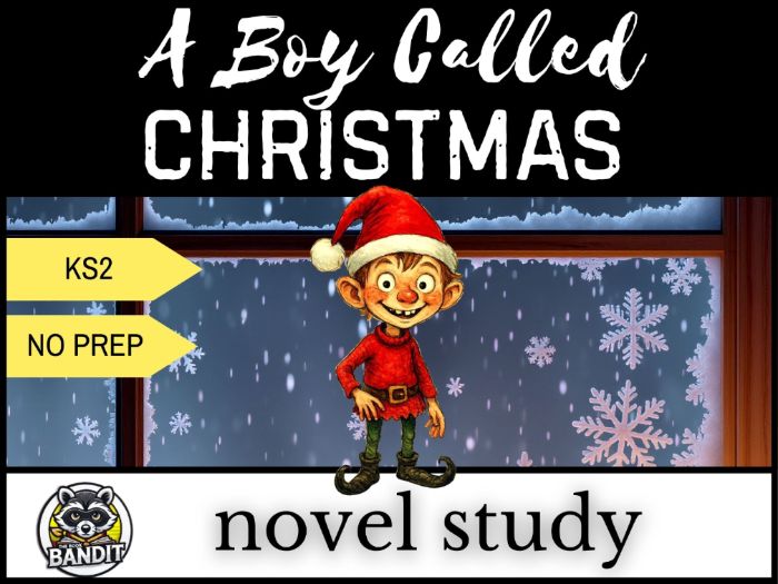 A BOY CALLED CHRISTMAS by Matt Haig NOVEL STUDY AND READING COMPREHENSION