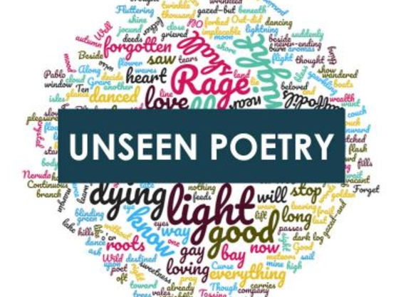 Unseen Poetry Revision Lesson