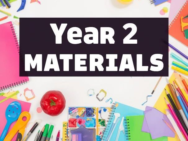 Materials - Year 2 - Week 1 -5