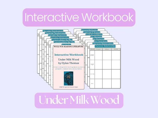 Under Milk Wood – Interactive Literature Workbook: Character, Themes & Literary Analysis