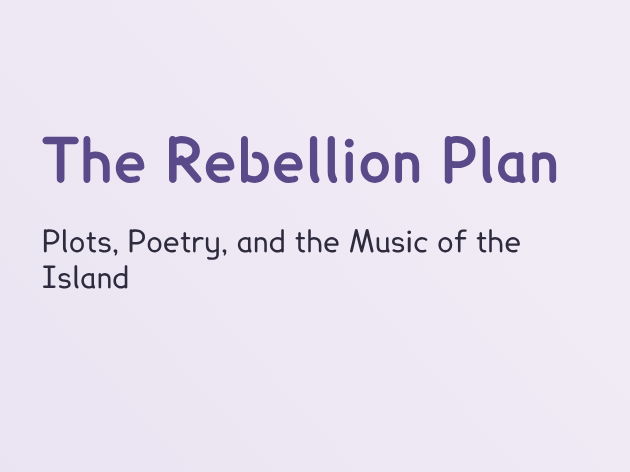 The Tempest - L11 - Caliban the Poet (PPT + Worksheet