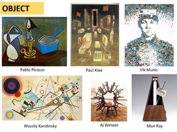 GCSE ART object artists