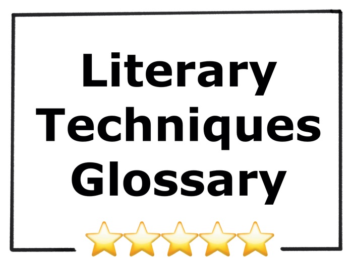 Literary Techniques Glossary