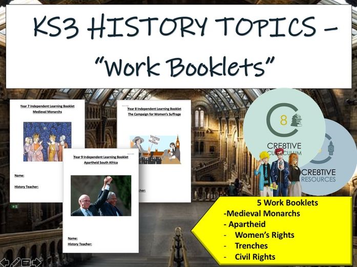 5x Home Learning Packs for History