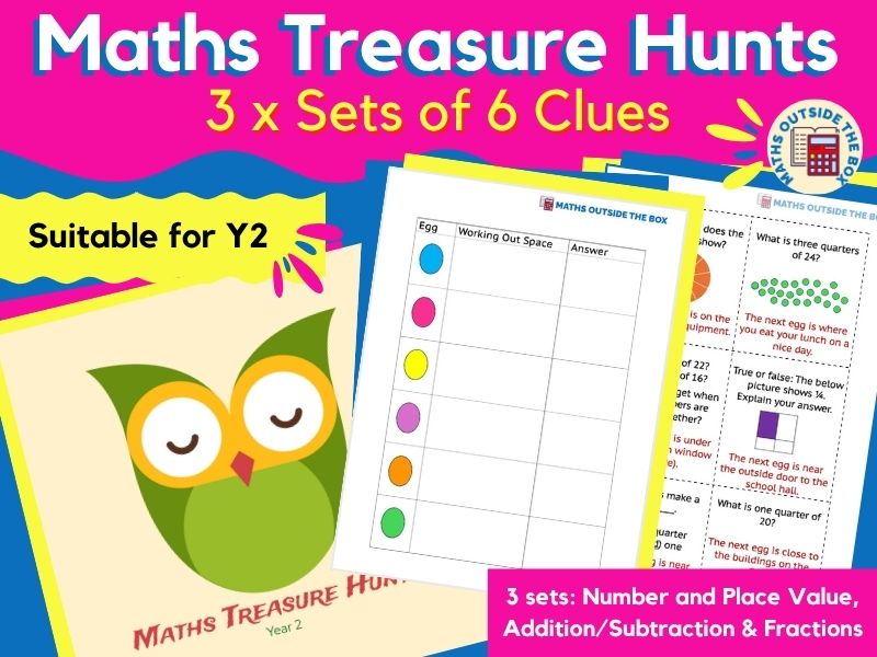 Maths Treasure Hunts (Year 2)