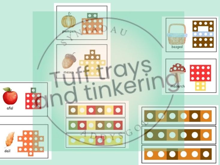 unifix Hydref patrwm patterns mathemateg efts foundation phase