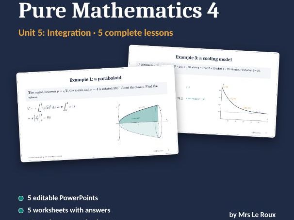 P4 Unit 5: Integration (Edexcel IAL)