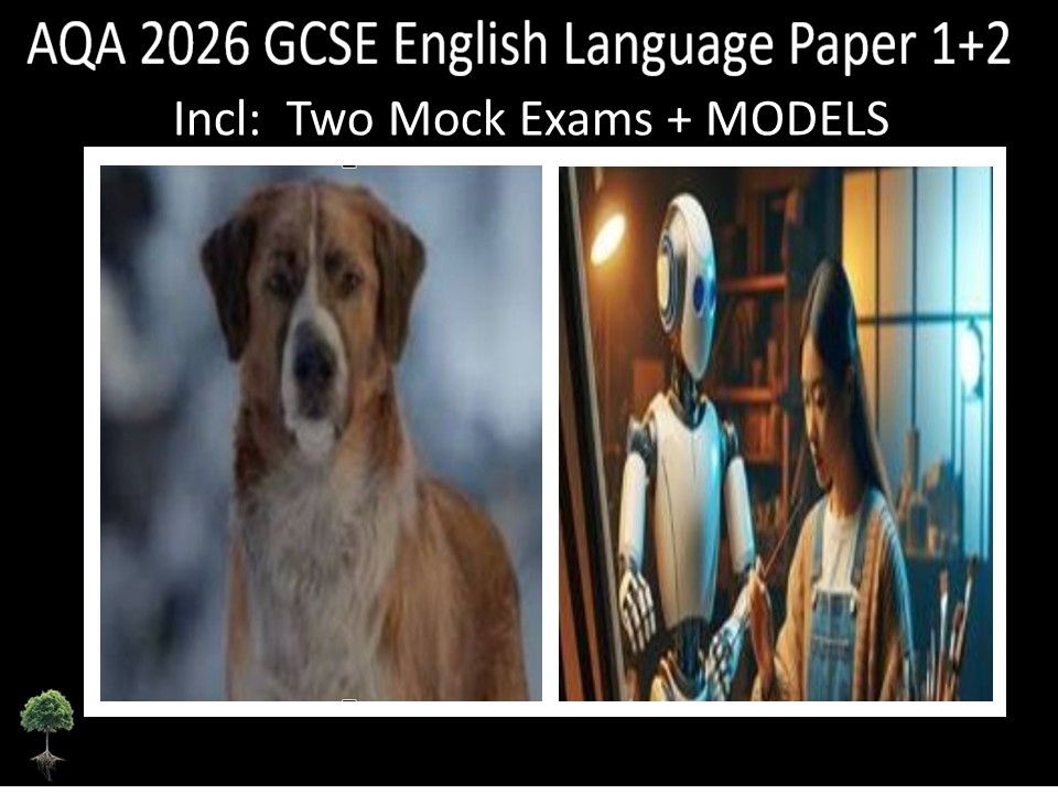 Two AQA 2026 GCSE English Language Paper 1 & 2 Mock | Models