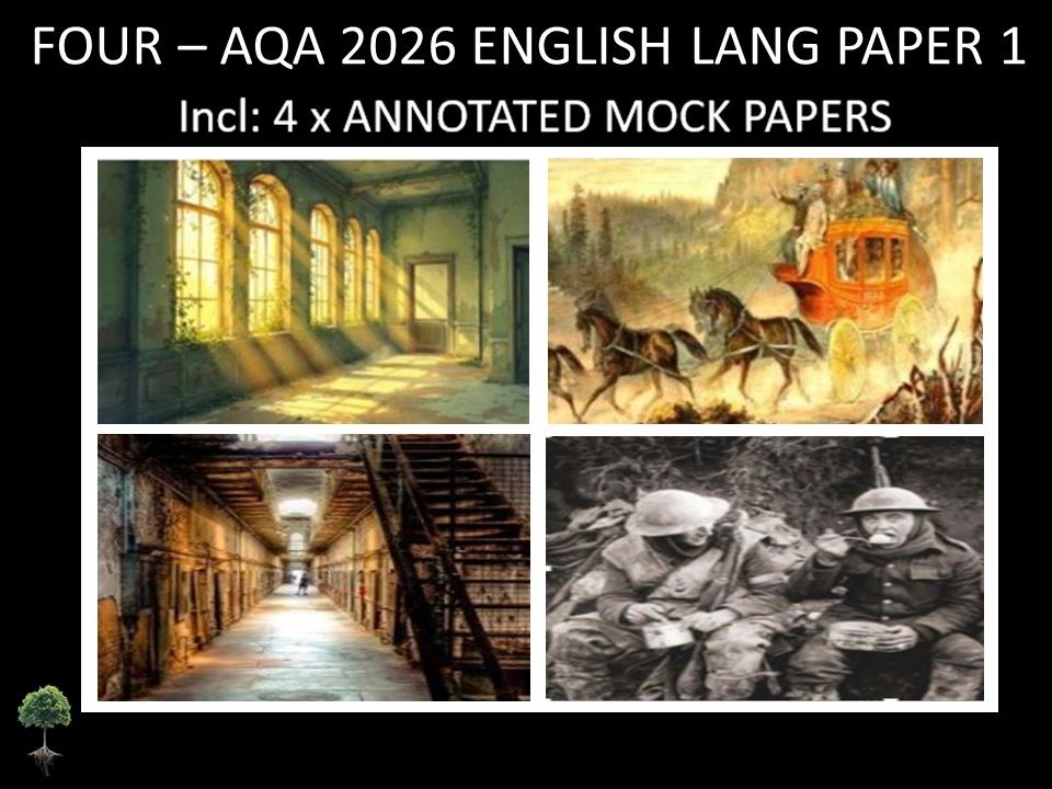 FOUR - AQA PAPER 1 | 2026 FULL MOCKS | ANNOTATED