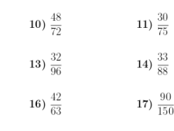 Reducing fractions worksheets (with answers) | Teaching Resources