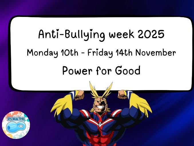 Anti-Bullying Week 2025 Assembly PowerPoint