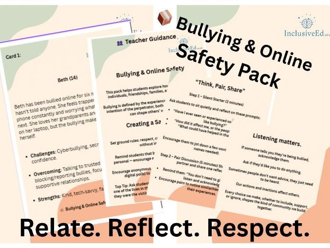 KS3-5 Bullying and Online Safety Cards
