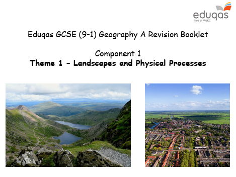 GCSE Geography A Revision booklet (Eduqas) Theme 1: Landscapes and Physical Processes