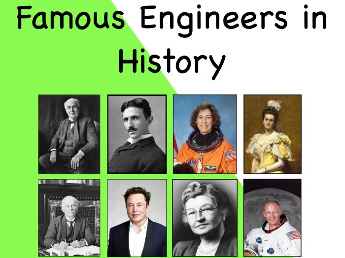 Famous Engineers in History Research Worksheet Set Teaching Resources