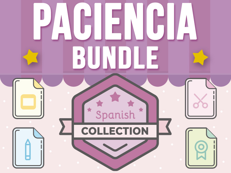 Paciencia Collection BUNDLE: SEL PowerPoint y Worksheets, Tema La Tortuga