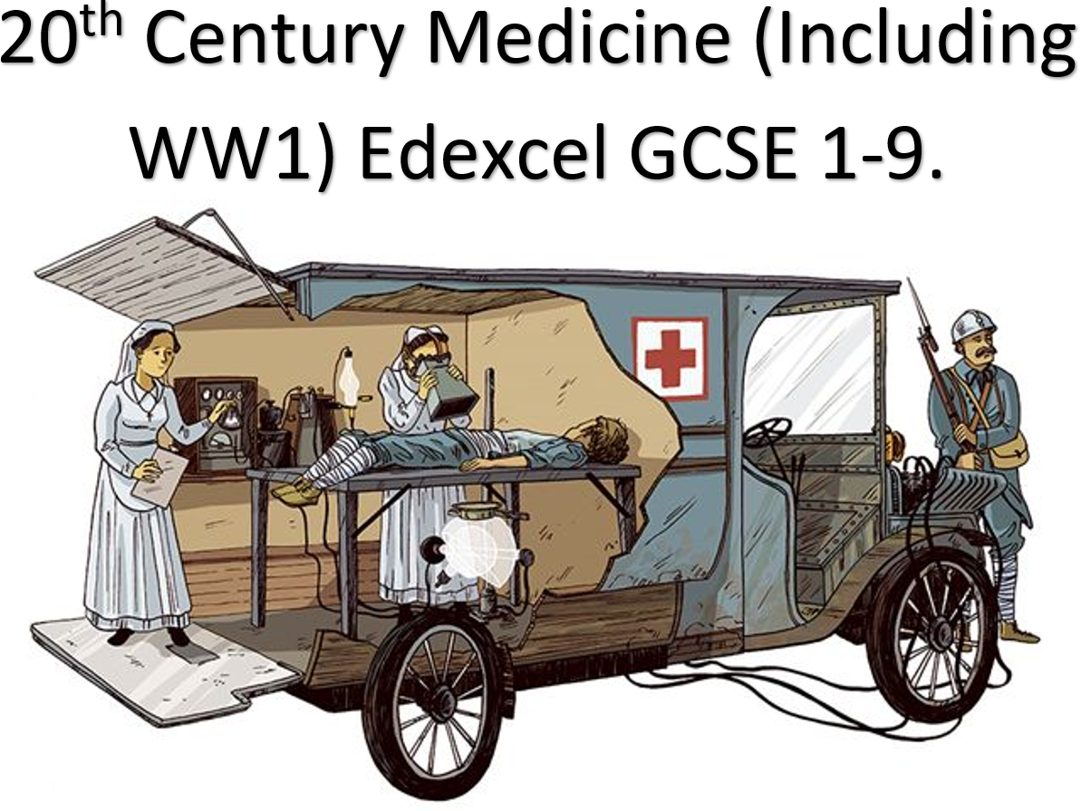 20th Century Medicine (Including WW1) Edexcel GCSE 1-9.