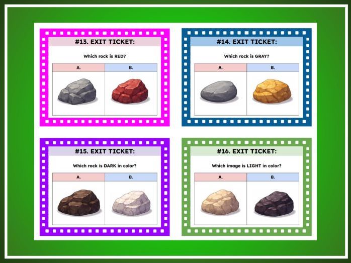 Sorting Rocks by What We See | Kindergarten Science | TEKS K.10A
