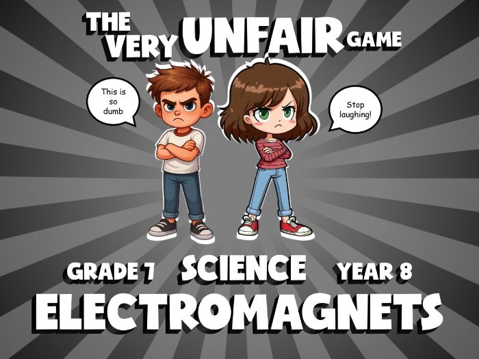 Electromagnets VERY UNFAIR GAME | No-Prep Year 8 Science Review Activity