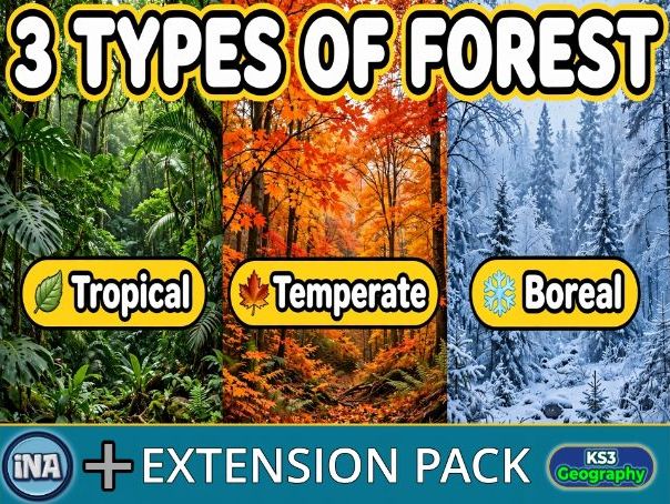 The Forests of the World - KS3 Geography Extension Pack