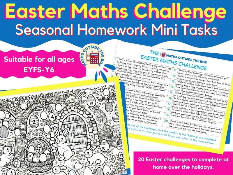 Easter Maths Challenge (EYFS - Y6)