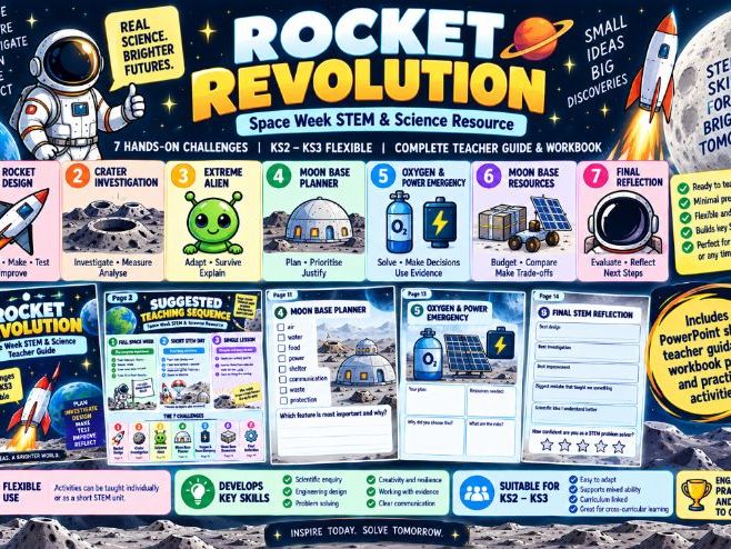 World Space Week - STEM & Science Investigation Pack
