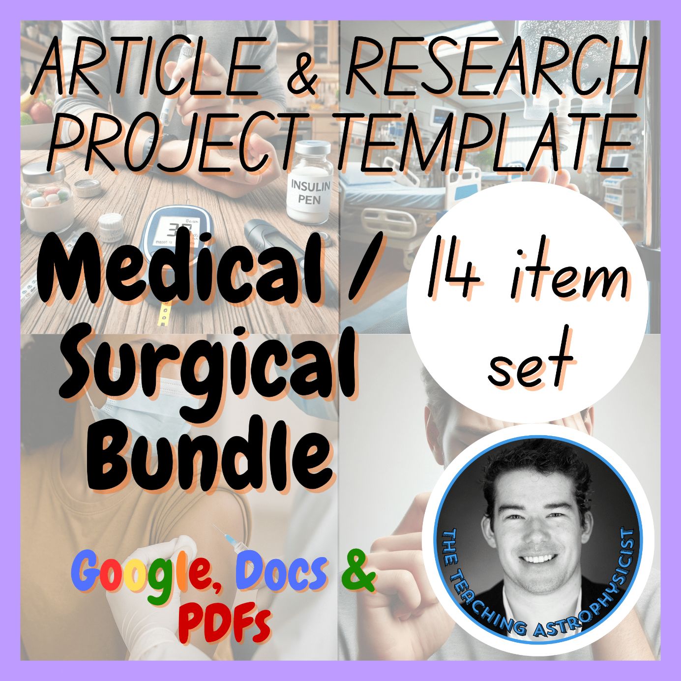 Medical / Surgical | 7 Articles + 7 Research Project Templates | Physical Edu