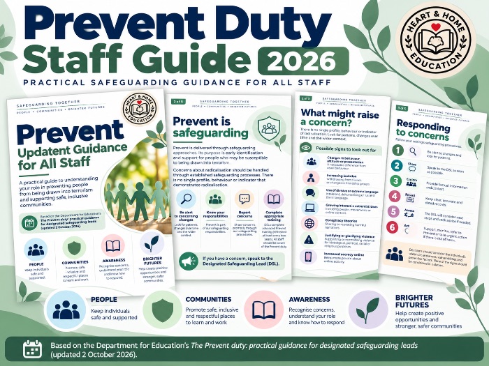 Prevent Duty Staff Guide | Updated October 2026