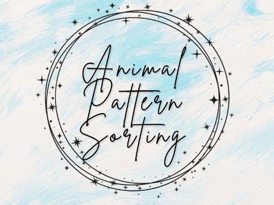 Animal Sorting - Spotty, Stripy, Plain
