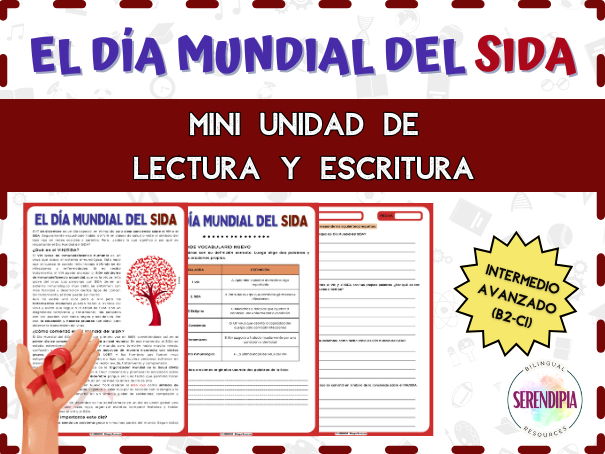 HIV/SIDA & Día Mundial del SIDA | UNIDAD LECTURA & ESCRITURA | HIV/AIDS Spanish