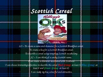 Scottish Cereal Box Challenge