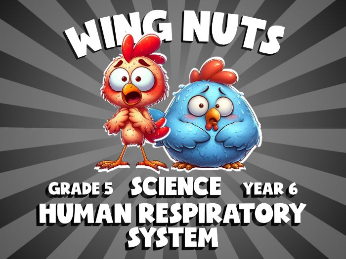 Human Respiratory System WING NUTS Science Game | No-Prep Year 6 Review Activity