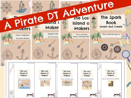 Pirate DT Adventure - The Lost Island of Makers