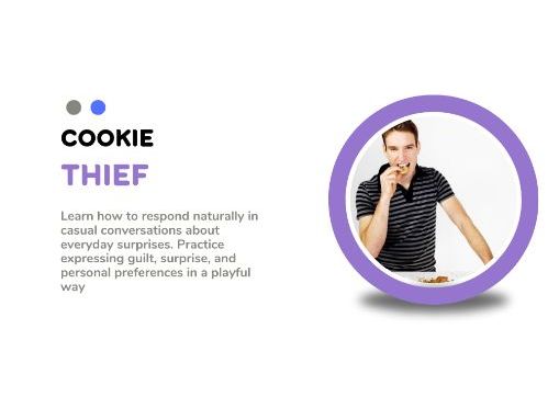 Cookie Thief | A2-B1 ESL Speaking & Listening Lesson | Everyday Conversation
