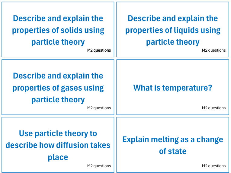 Cambridge iGCSE Marine Science Flashcards M2 Questions (Seawater)