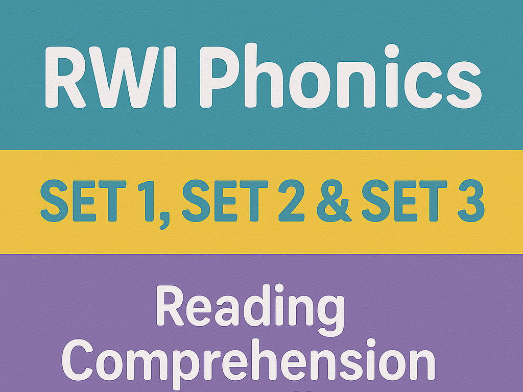 RWI Phonics: Reading Comprehension Book Bundle - Reception Y1 Y2 Y3