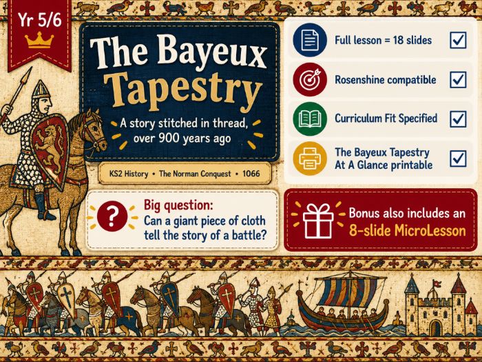 Bayeux Tapestry UKS2