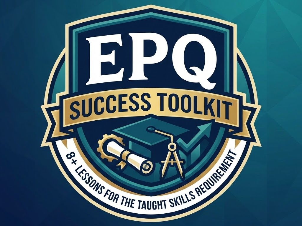 EPQ Success Toolkit: 8+ Lessons for the Taught Skills Requirement
