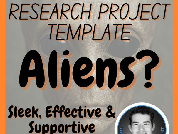 Aliens? | Space Science Research Project Template | Astronomy / Astrophysics