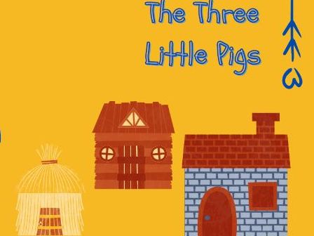 Three Little Pigs Sensory Story  – Early Years Play Activities