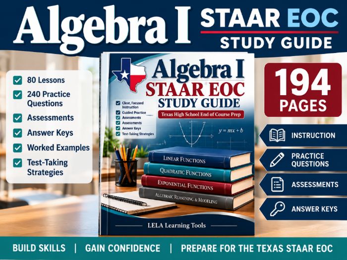 Algebra I STAAR EOC Study Guide