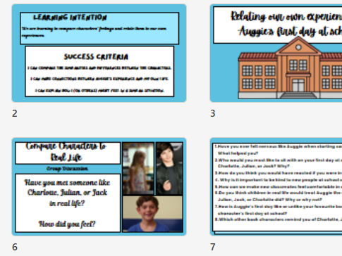 Wonder by R.J Palacio (14 lesson unit)