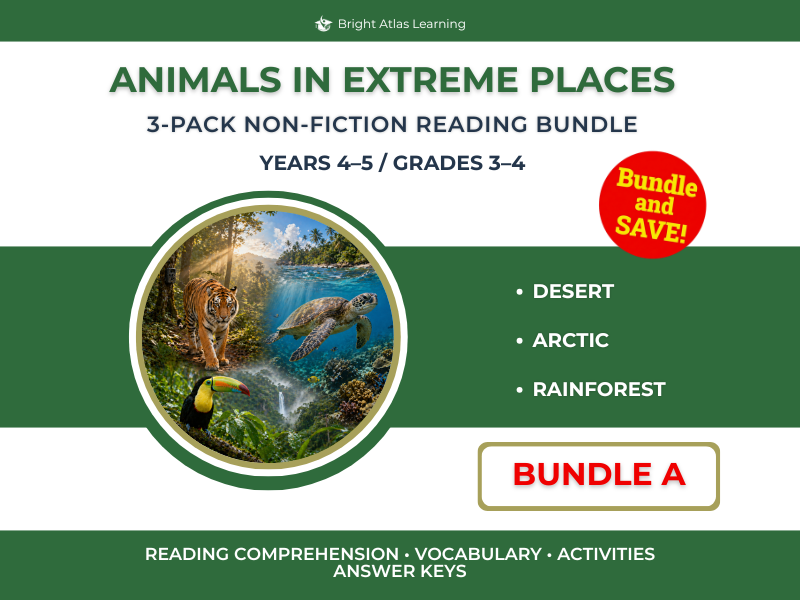 Saving Species Bundle A | KS2 | Y4–5