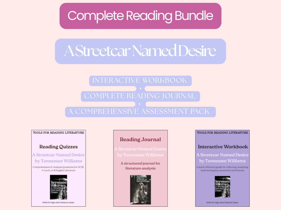 A Streetcar Named Desire – Complete Reading Bundle | BFI, A Level & GCSE English Literature