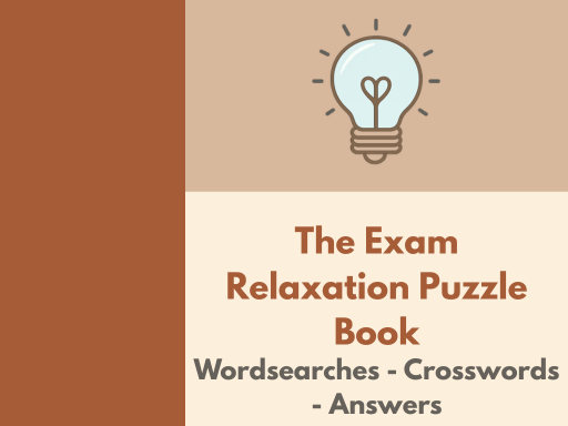The Exam Relaxation Puzzle Book