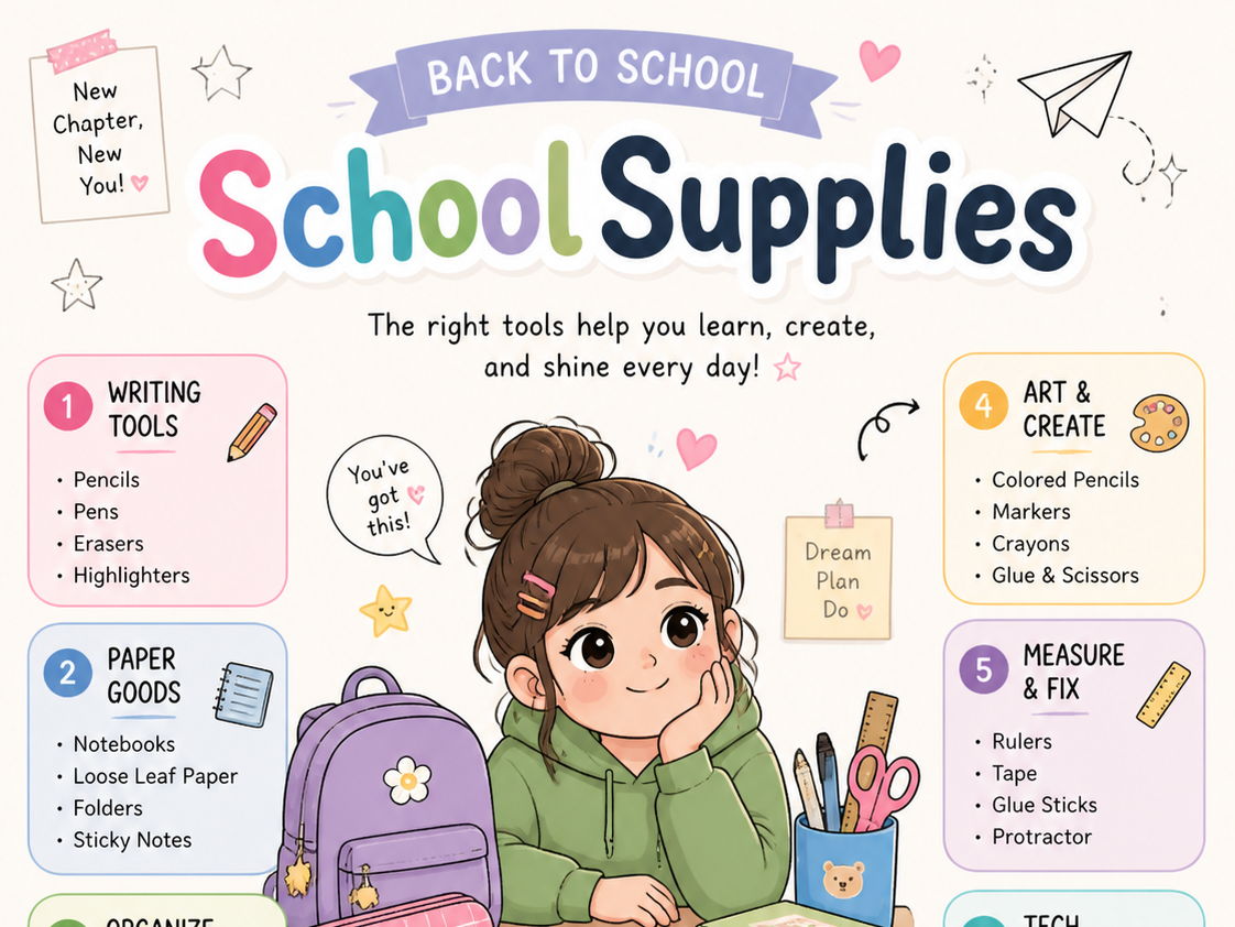 Back to School Educational Posters I Pack 05