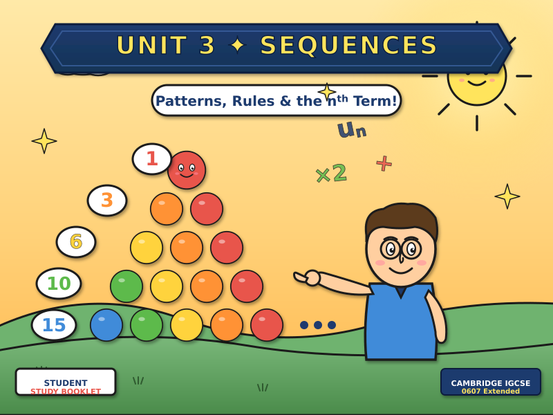 Unit 3 Cambridge IGCSE Maths Sequences
