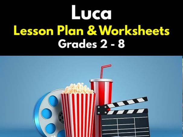 'Luca' Lesson Plan & Worksheets | Grades 2 - 8