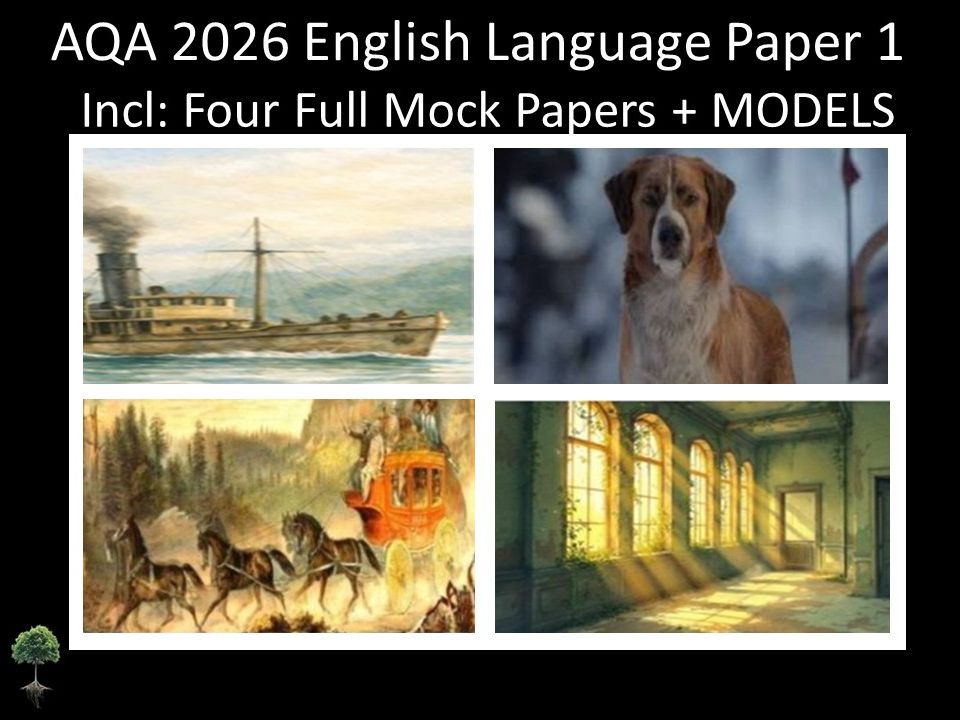 Four AQA 2026 English Language Paper 1 Mocks | Models