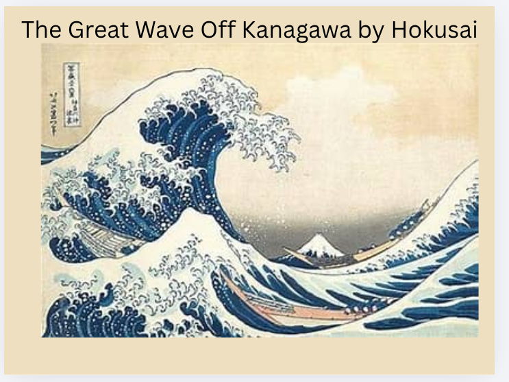 1. The Great Wave Art Lesson: Colour, Tone & Creative Exploration (First & Second Level)