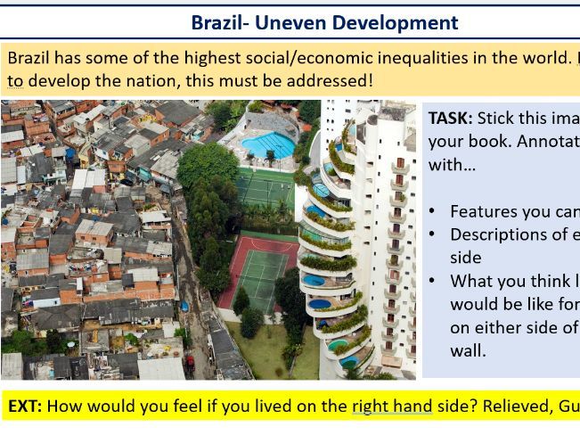 South America (KS3 Geography) Lesson 11: Brazil Development